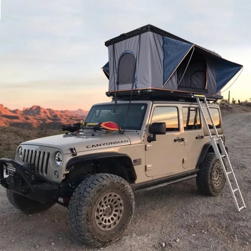 Aluminum Car Roof Top Tent - Spacious, Waterproof, Quick Setup