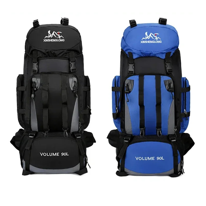 Explore Freely with the 90L Waterproof Camping Backpack