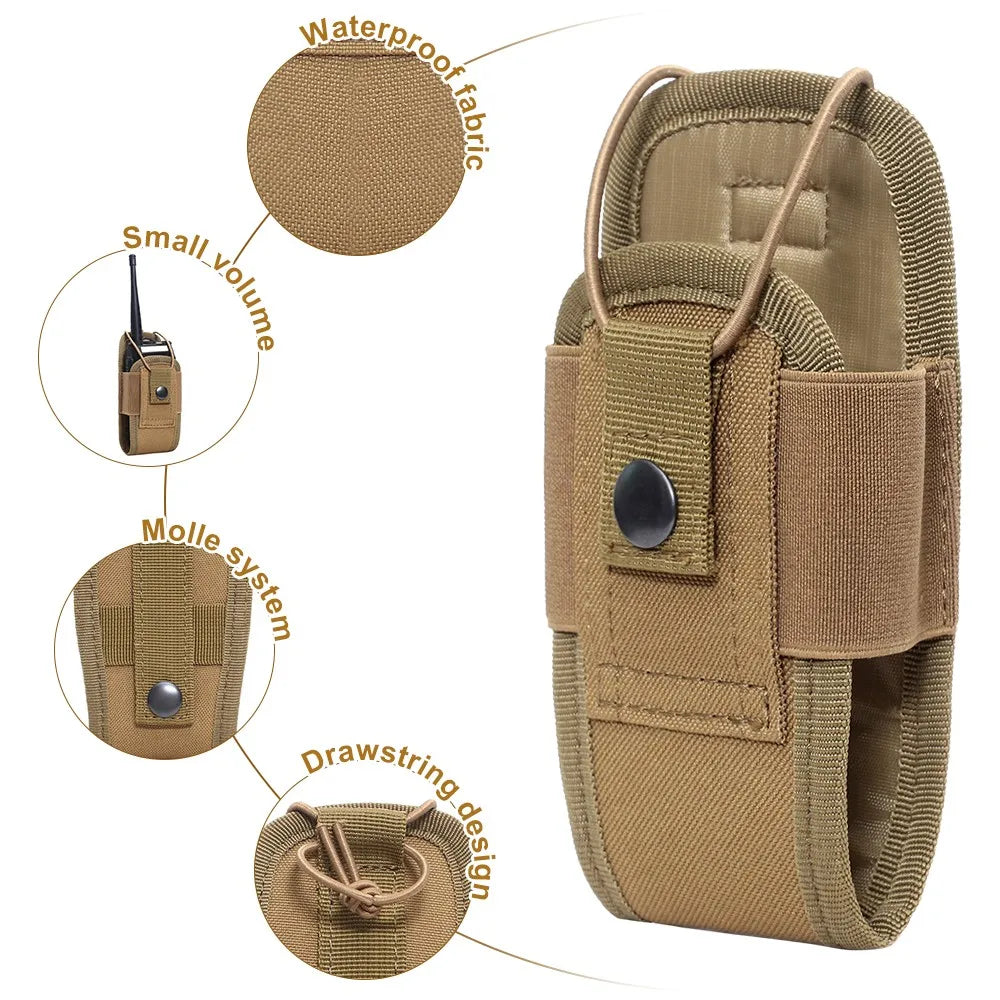 1000D Tactical Molle Radio Walkie Talkie Pouch