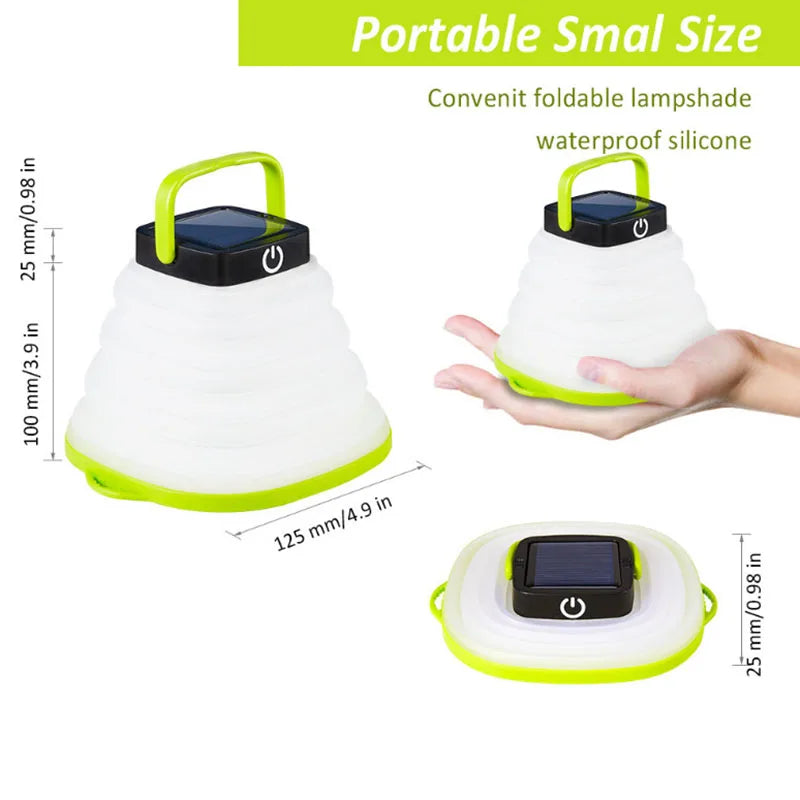 Novel and Exotic Solar Lighting Lamp - Portable LED Lantern for Outdoor Use