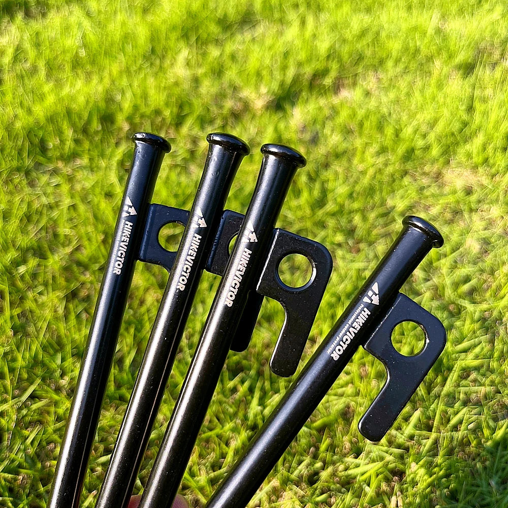 Heavy-Duty Steel Tent Pegs: Essential Camping Ground Anchors