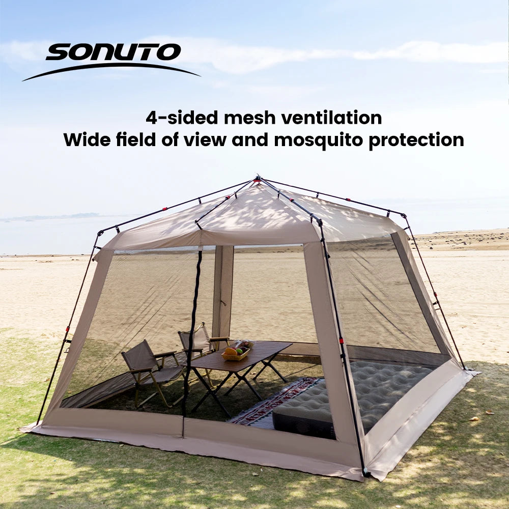 Versatile Shade Solution: Sonuto Automatic Canopy Tent