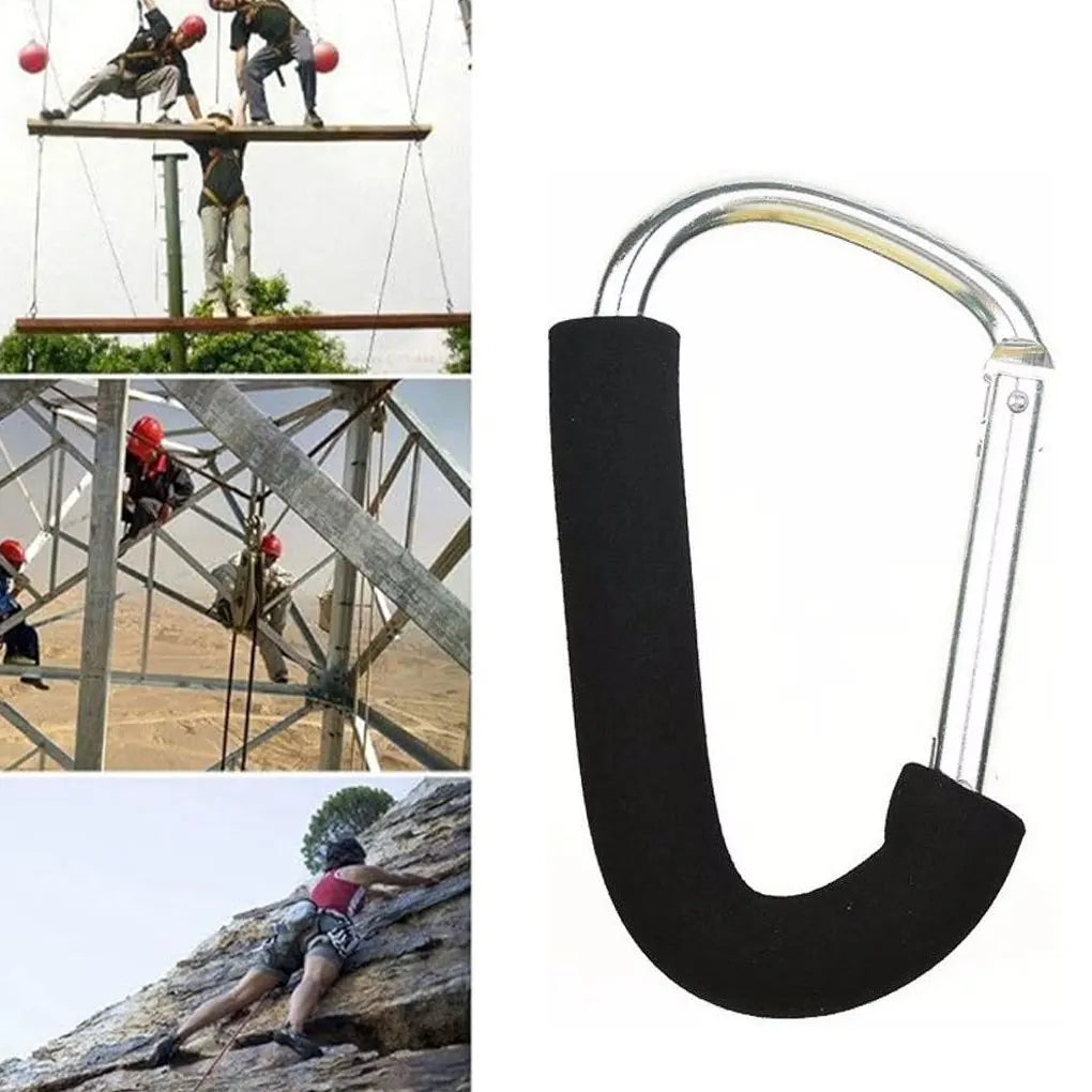 Multi functional Aluminum Carabiner Screw for Versatile Hanging and Carrying