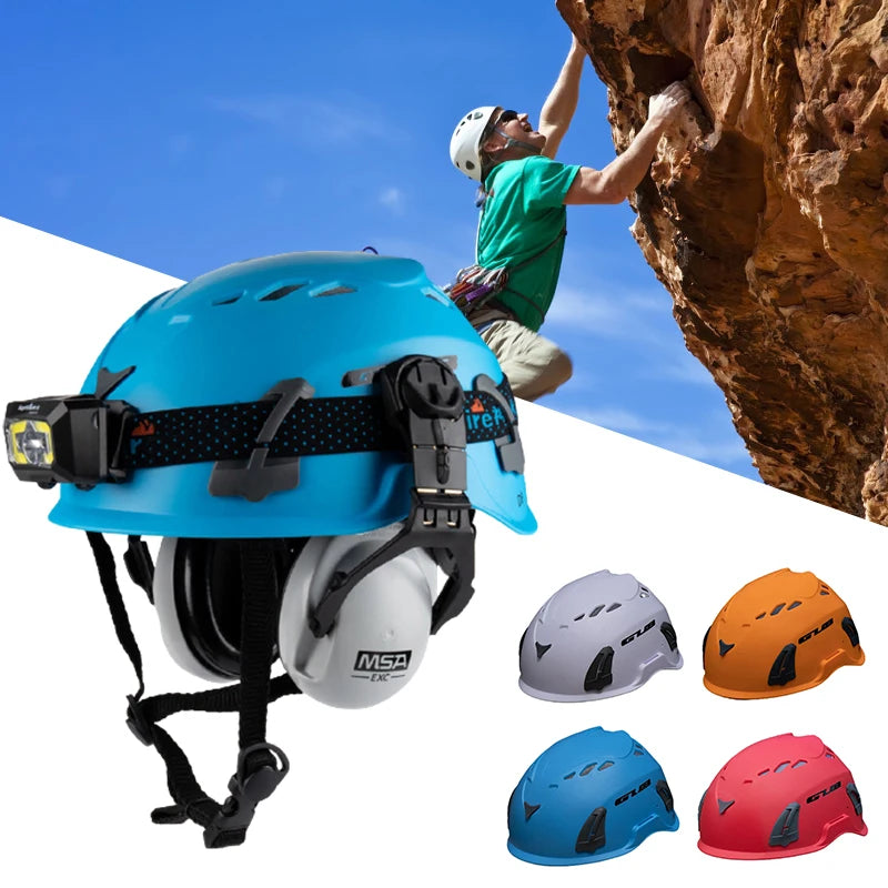 Climbing and Outdoor Sports Safety Helmet - Breathable, Lightweight, Unisex Protective Gear