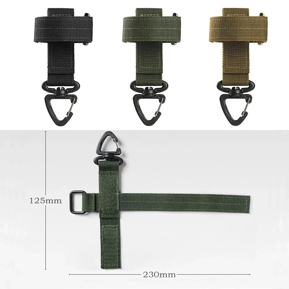 Multi-purpose Gloves Hook - Safety Clip for Outdoor Tactical Activities