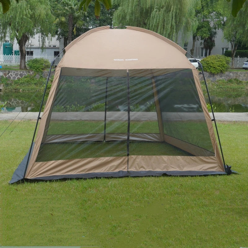 Mosquito-Proof Camping Beach Shade Tent for 5-8 People - Outdoor Sun Shelter