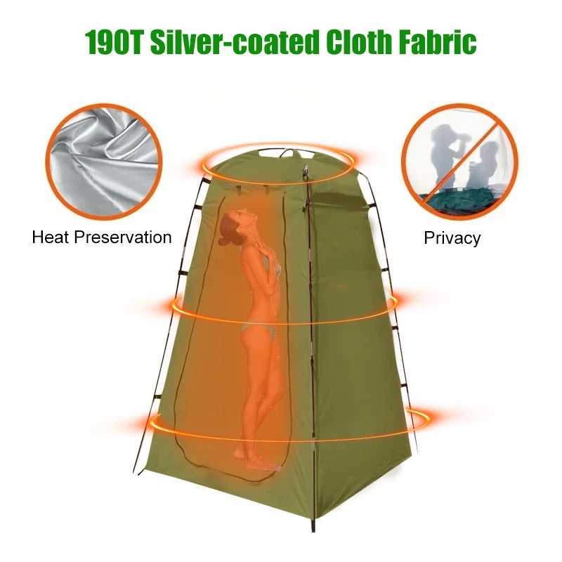 Privacy Shower Tent - Outdoor Changing Room Shelter