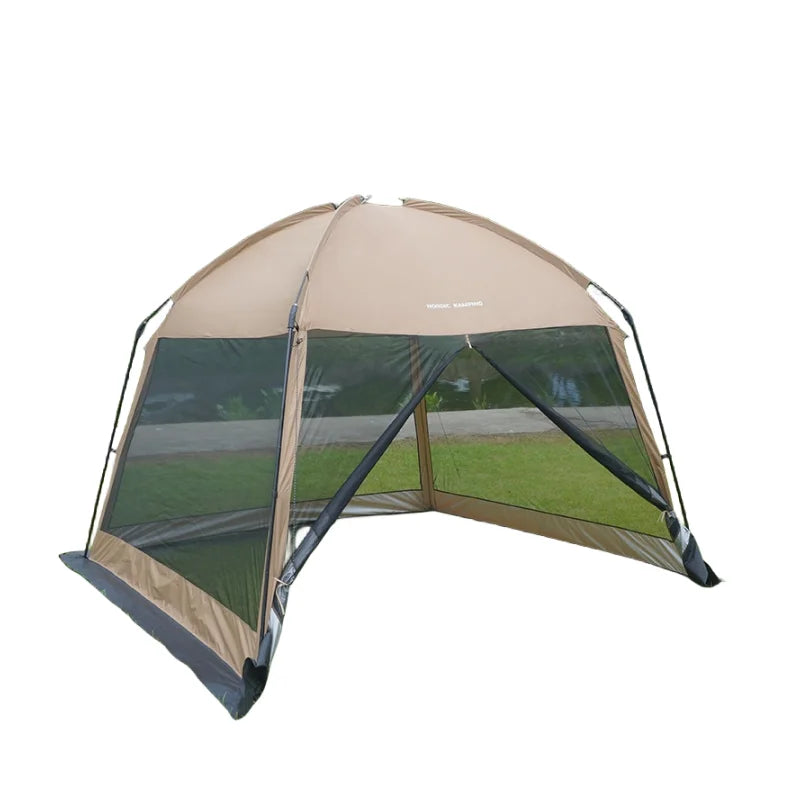 Mosquito-Proof Camping Beach Shade Tent for 5-8 People - Outdoor Sun Shelter