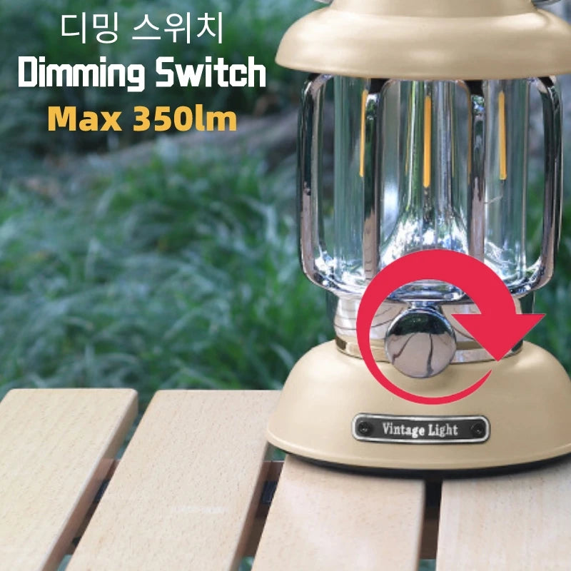 Adventure Ready: Solar-Powered LED Lantern with Exotic Design