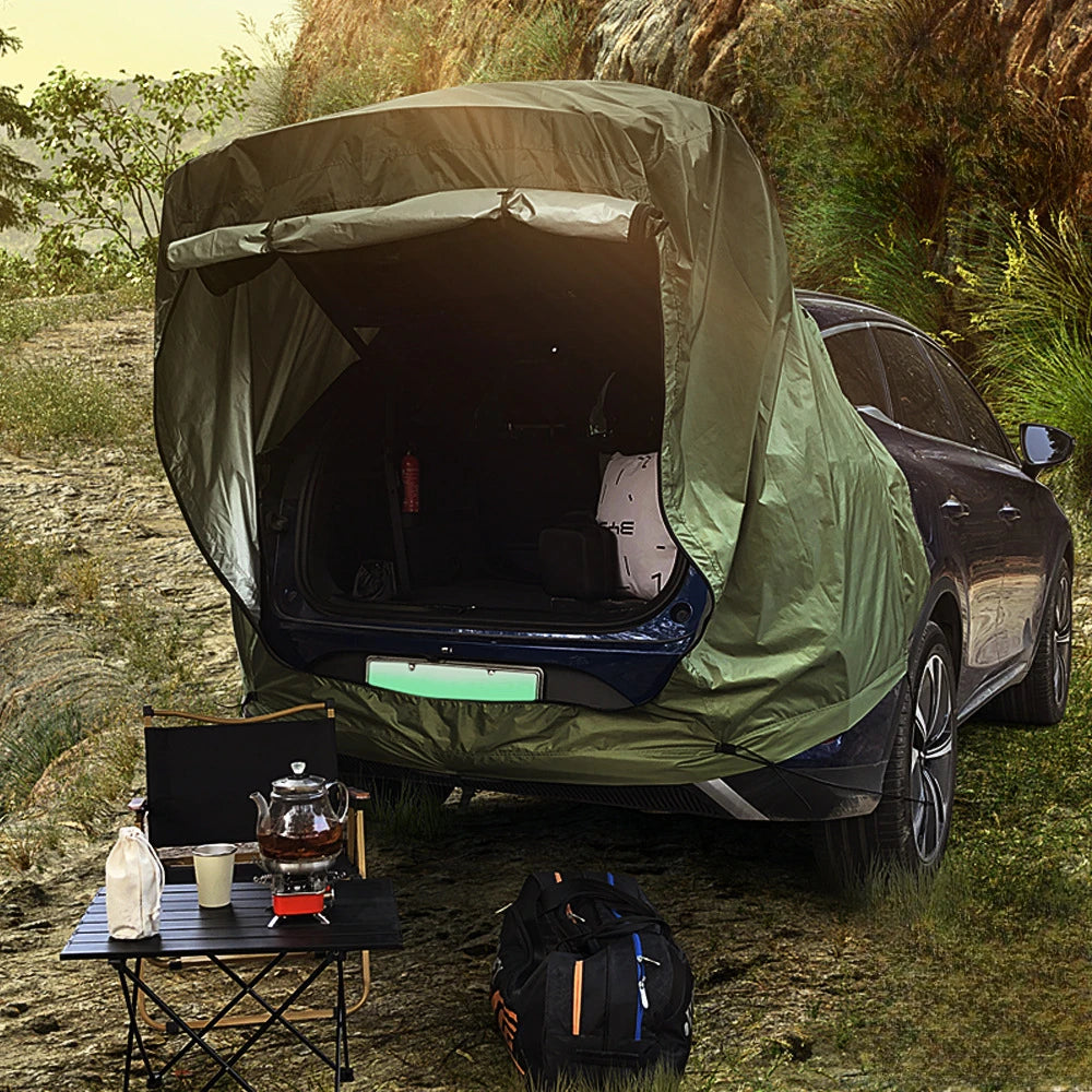 Null Outdoor SUV MPV Car Tail Tent - Multi-function Roof Extension