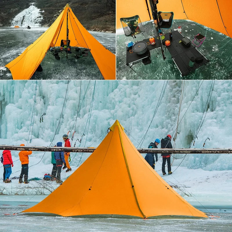 10 Person Ultralight 4 Season Pyramid Camping Tent